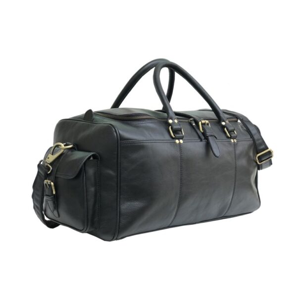 NE-1803 LEATHER DUFFLE BAG