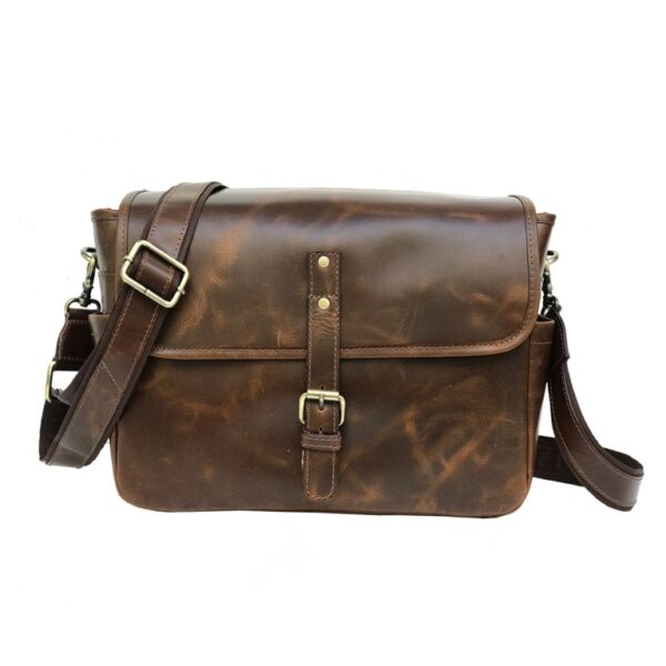 NE-1901 LEATHER-CAMERA-BAG