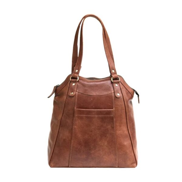 NE-1905 LEATHER LADIES TOTE BAG