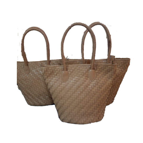 NE-1909 LEATHER SHOPPING BAG