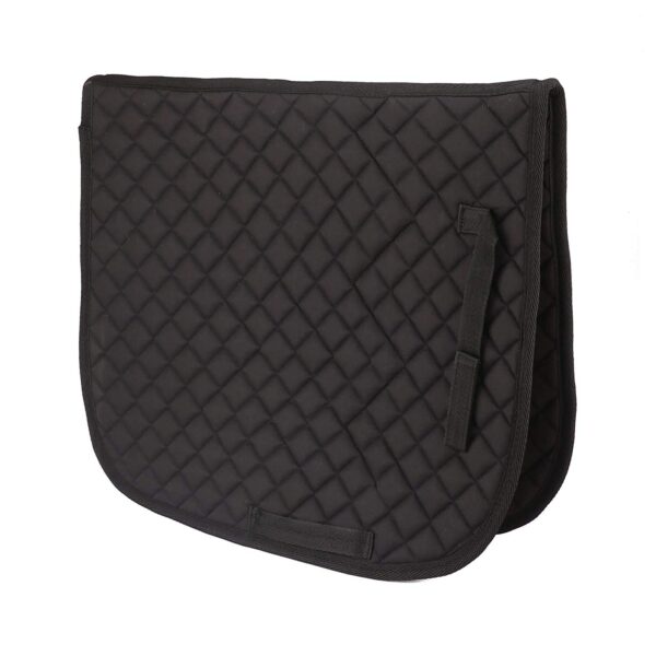 5407 COTTON DRILL SADDLE PAD WITH DIAMOND DESIGN (QUILTED)