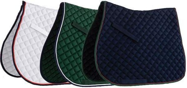 CN-02 COTTON DRILL ALL PURPOSE SADDLE PAD (QUILTED)