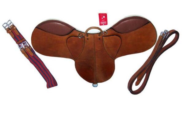 NE-603 PONY PAD SADDLE WITH GIRTH & STIRRUPS