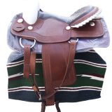 NE-7280 WESTERN SADDLE WITH HAND TOOLED - Image 2