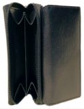 WC-10 LADIES LEATHER CLUTCH BLACK - Image 3